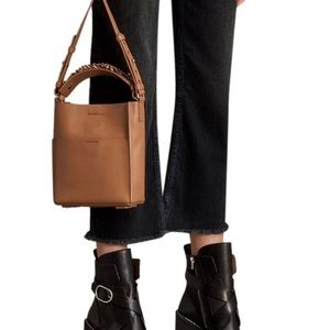 AllSaints Maya Mini North South Tote